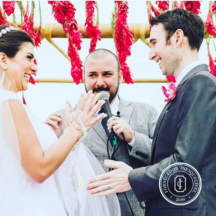 Celebração de casamento personalizada